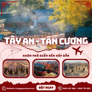 Tour Trung Quốc 12N11Đ | Hà Nội – Tây An – Tân Cương